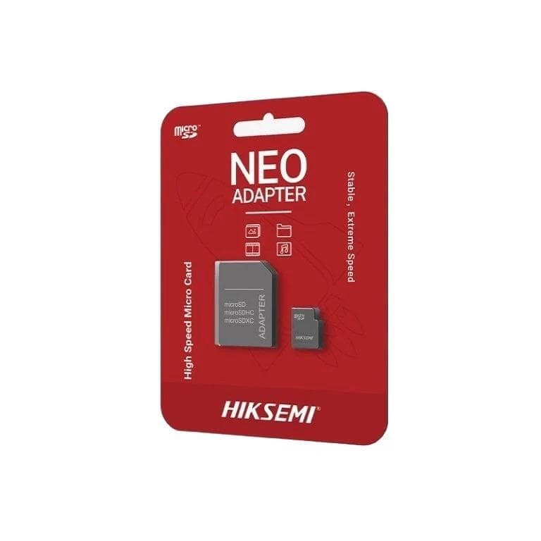 Memoria Micro SD 64 Gb Hiksemi Neo con adaptador - Outlet