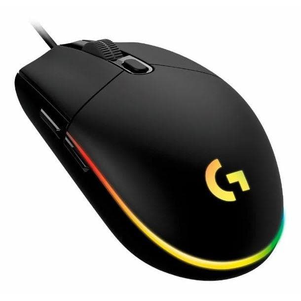 Mouse Gamer Usb Logitech Lightsync (G203) Negro - Outlet