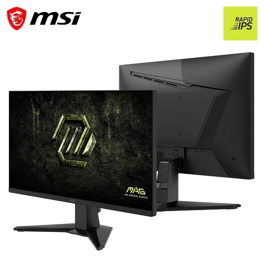 Monitor Gamer Msi 25" Mag 255F Fhd Rapid Ips 240Hz 0.5Ms Flat 2Xhdmi + 1Xdp
