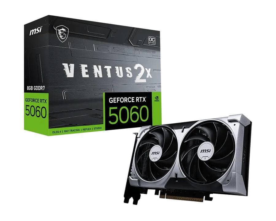 Placa De Video Msi Geforce Rtx 5060 8G Ventus 2X Oc