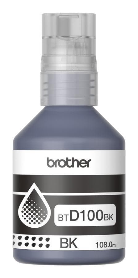 Botella brother btd100 negro DCPT230/DCPT430W/DCPT530DW/DCPT730DW/DCPT830DW